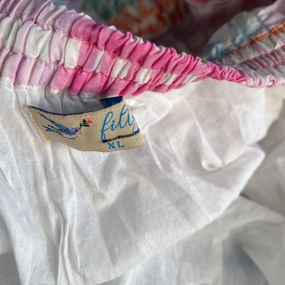 New Fillyboo AILEEN SMOCK DRESS - GINGHAM PUNCH - Picture 8 of 8